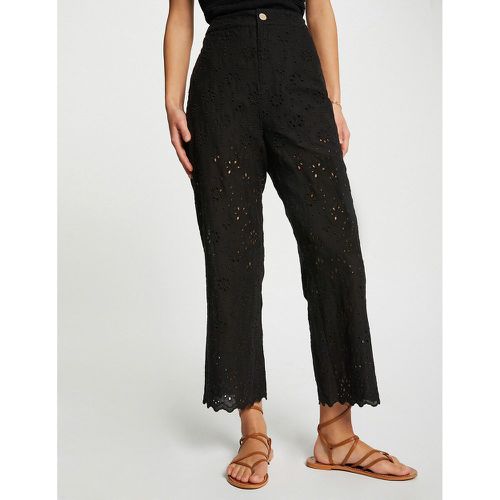 Embroidered Fitted Trousers - Morgan - Modalova
