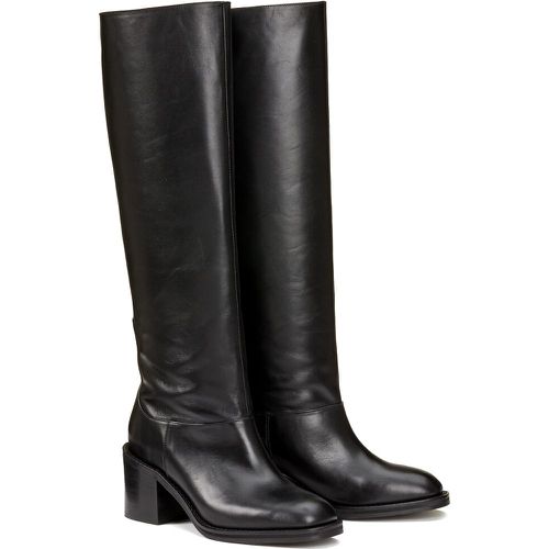 Leather Riding Boots with Block Heel - LA REDOUTE COLLECTIONS - Modalova