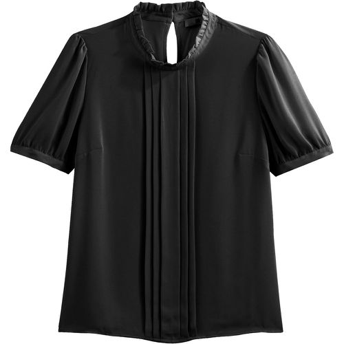 Recycled Ruffled Collar Blouse with Short Sleeves - LA REDOUTE COLLECTIONS - Modalova