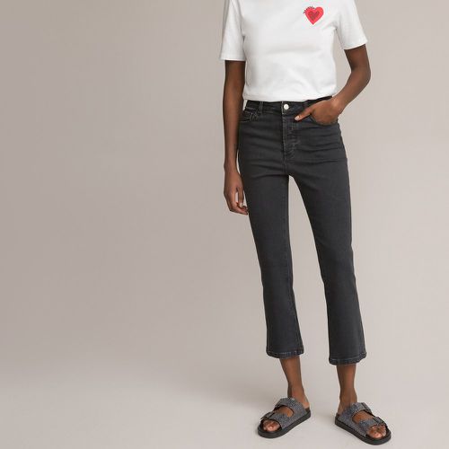 Kick Flare Jeans with High Waist, Length 25.5" - LA REDOUTE COLLECTIONS - Modalova