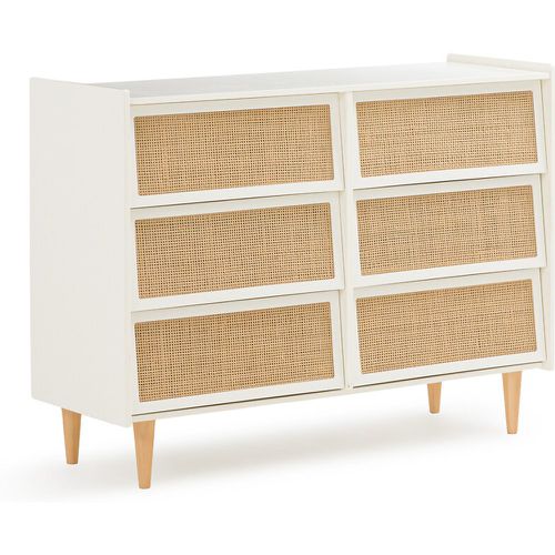 Taga Cane Front Chest of 6 Drawers - LA REDOUTE INTERIEURS - Modalova