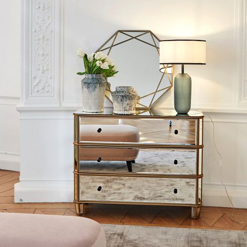 Winsome Distressed Mirror Chest of Drawers - AM.PM - Modalova