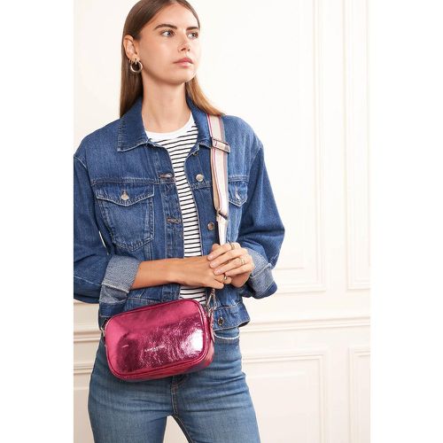 Fashion Firenze Shoulder Bag in Metallic Leather - Lancaster - Modalova