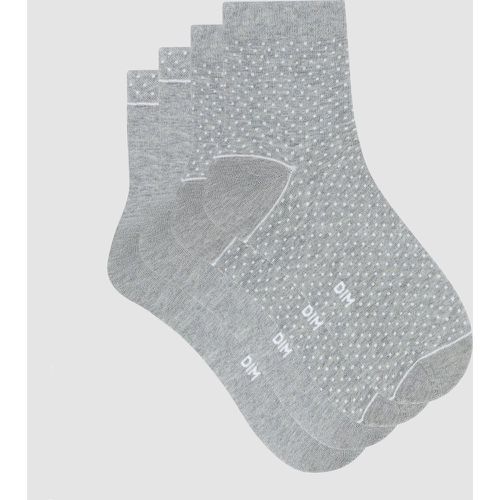 Pack of 2 Pairs of Socks in Cotton Mix - Dim - Modalova