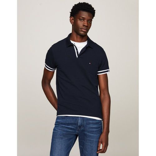 Cotton Polo Shirt in Regular Fit with Short Sleeves - Tommy Hilfiger - Modalova