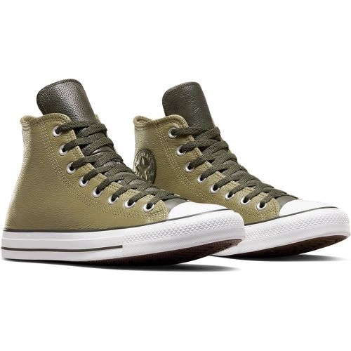 All Star Play On Fashion High Top Trainers in Leather - Converse - Modalova