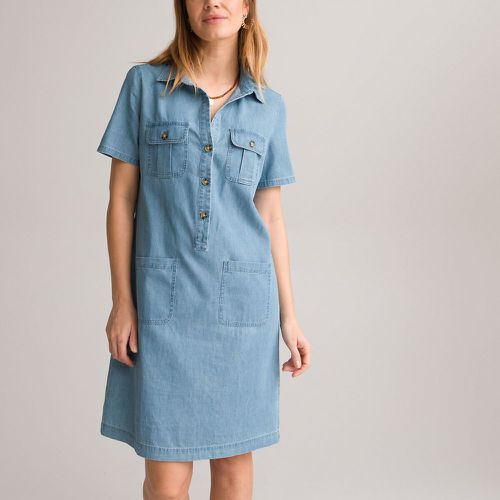 Shirt Dress with Short Sleeves - Anne weyburn - Modalova