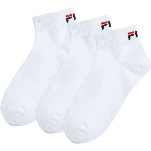 Pack of 3 Pairs of Socks in Cotton Mix - Fila - Modalova