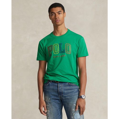 Cotton Custom Slim Fit T-Shirt with Logo Print - Polo Ralph Lauren - Modalova