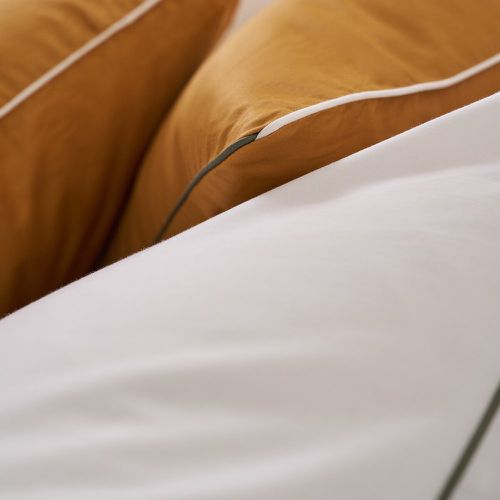 Bérénice Cotton Satin 300 Thread Count Pillowcase - EMMA X LA REDOUTE INTERIEURS - Modalova