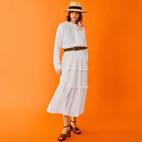 Cotton Tiered Petticoat Skirt - LA REDOUTE COLLECTIONS - Modalova