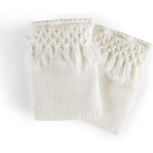 Set of 2 Kyrami Organic Cotton / Linen Blend Washcloth Mittens - AM.PM - Modalova