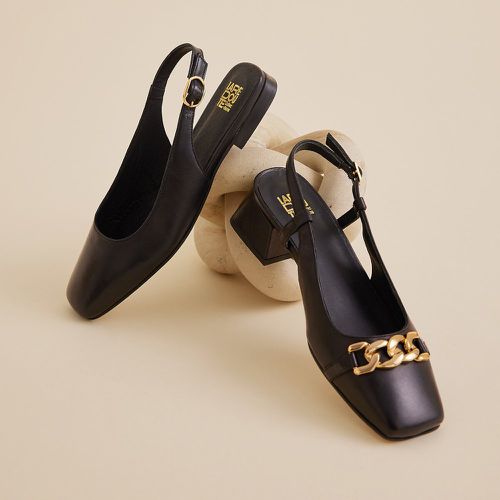 Leather Ballet Flats - LA REDOUTE COLLECTIONS - Modalova