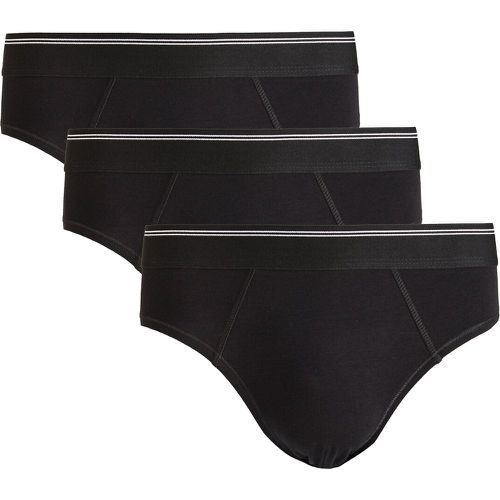 Pack of 5 knickers in cotton printed plain La Redoute Collections