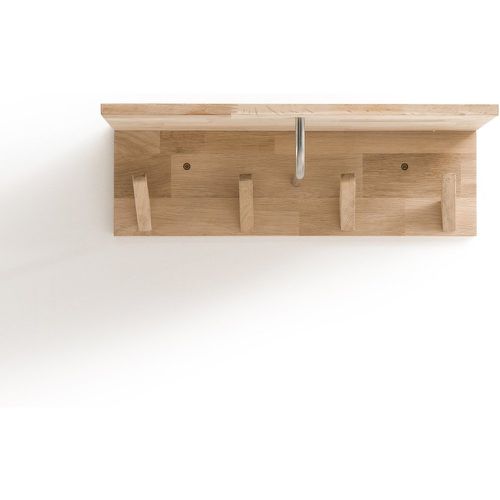 Slofia Light Oak Coat Rack & Shelf with 4 Hooks - LA REDOUTE INTERIEURS - Modalova