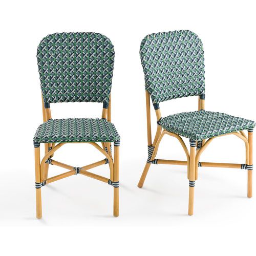 Set of 2 Musette Woven Rattan Bistro Chairs - LA REDOUTE INTERIEURS - Modalova