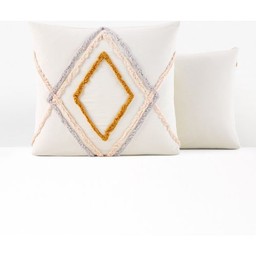 Cotama Geometric Tufted 100% Cotton Pillowcase - LA REDOUTE INTERIEURS - Modalova