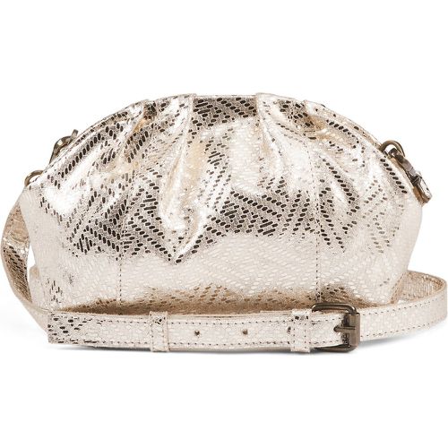 Malaika Leather Mini Handbag - Pieces - Modalova