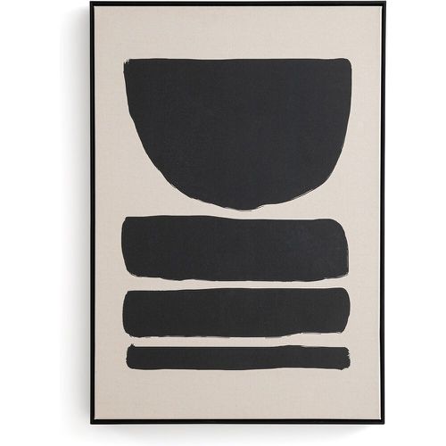 Lodga 70 x 100cm Printed Linen Canvas - LA REDOUTE INTERIEURS - Modalova