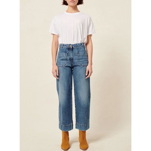 Seakey Wide Leg Jeans with High Waist - SESSUN - Modalova