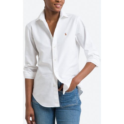 Cotton Poplin Shirt with Long Sleeves - Polo Ralph Lauren - Modalova