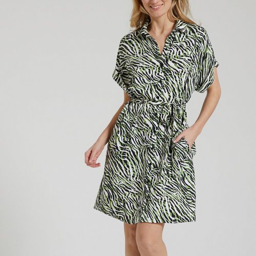 Mini Shirt Dress in Zebra Print - FREEMAN T. PORTER - Modalova