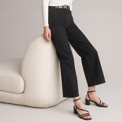 Wide Leg Jeans, Mid Rise Length 30.5" - LA REDOUTE COLLECTIONS - Modalova