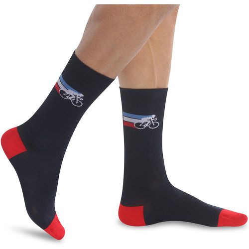 Pair of Tour de France Socks in Brushed Cotton Mix - Dim - Modalova