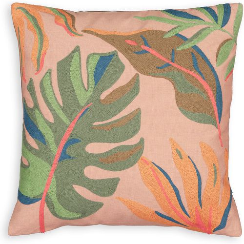 Joao Jungle Embroidered 100% Cotton Square Cushion Cover - LA REDOUTE INTERIEURS - Modalova