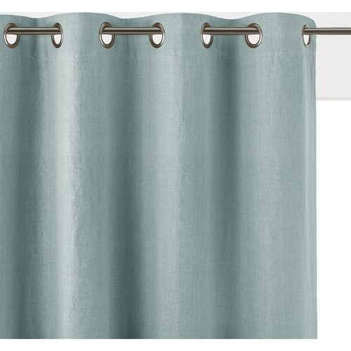 Onega 100% Washed Linen Blackout Curtain with Eyelets - LA REDOUTE INTERIEURS - Modalova