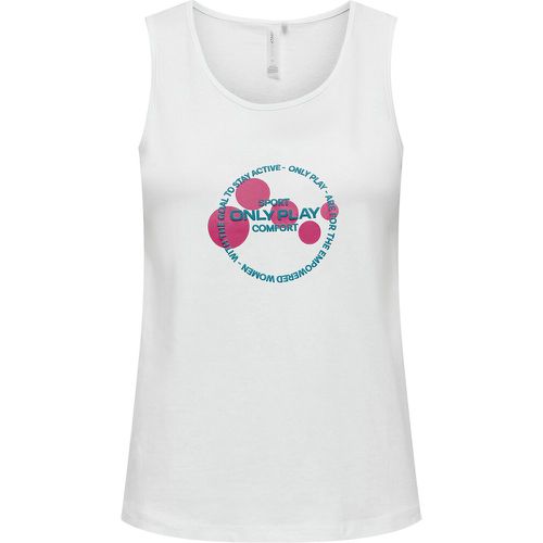 Foam Life Vest Top with Logo Print in Cotton - Only Play - Modalova