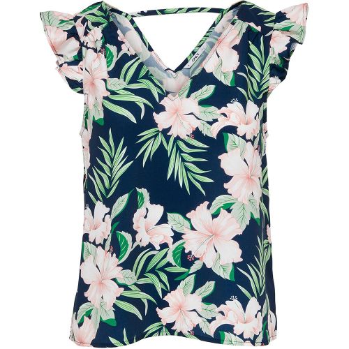 Floral Print Sleeveless Blouse - Only - Modalova