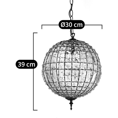 Haru 30cm Diameter Ball Chandelier - LA REDOUTE INTERIEURS - Modalova