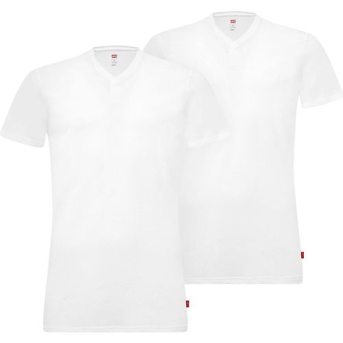 Pack of 2 Cotton T-Shirts with V-Neck - Levi's - Modalova