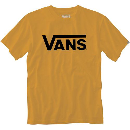 Logo Print T-Shirt in Cotton Mix with Short Sleeves and Crew Neck - Vans - Modalova