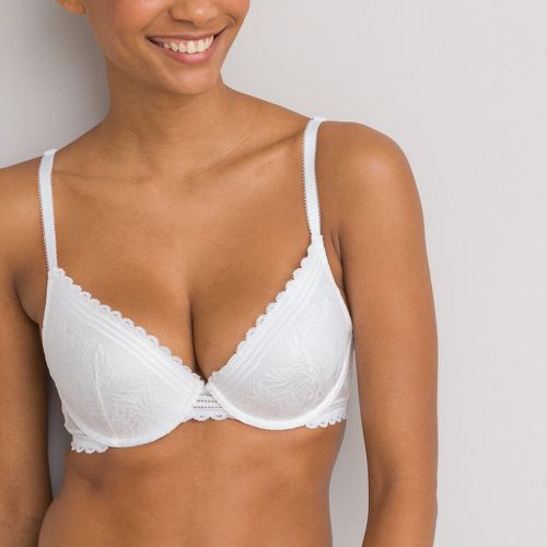 Les Signatures - Jeanne Push-Up Bra in Recycled Lace - LA REDOUTE COLLECTIONS - Modalova