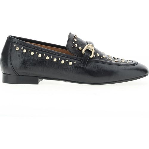 Leather Studded Loafers - MJUS - Modalova