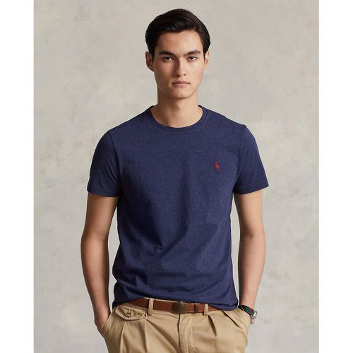 Cotton Crew-Neck T-Shirt with Short Sleeves - Polo Ralph Lauren - Modalova
