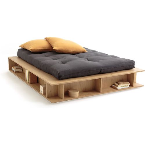 Presto Pine Storage Bed with Hinged Bed Base - LA REDOUTE INTERIEURS - Modalova
