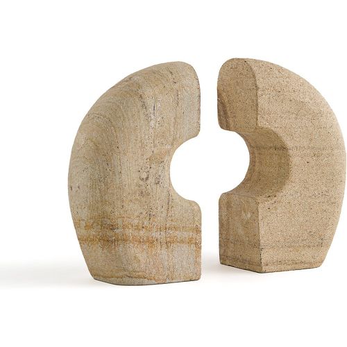 Set of 2 Sandsti Limestone Bookends - AM.PM - Modalova