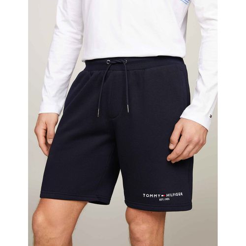Tommy Logo Cotton Shorts - Tommy Hilfiger - Modalova