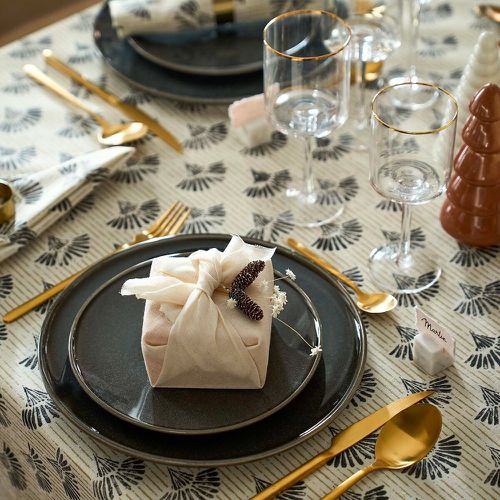 Set of 6 Onda Sandstone Dessert Plates - LA REDOUTE INTERIEURS - Modalova