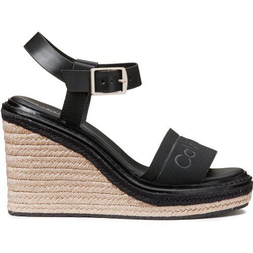 Leather Wedge Sandals - Calvin Klein - Modalova