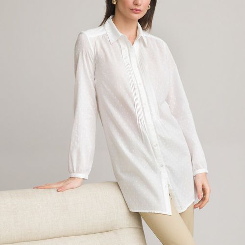Organic Cotton Dotted Tunic with 3/4 Length Sleeves - Anne weyburn - Modalova