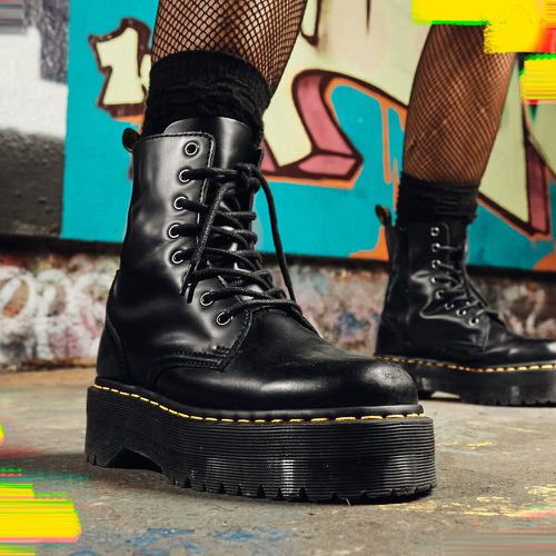 Jadon Smooth Platform Boots in Leather - Dr. Martens - Modalova