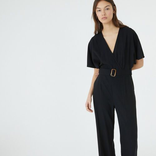 Crossover, Belted Jumpsuit, Length 30" - LA REDOUTE COLLECTIONS - Modalova