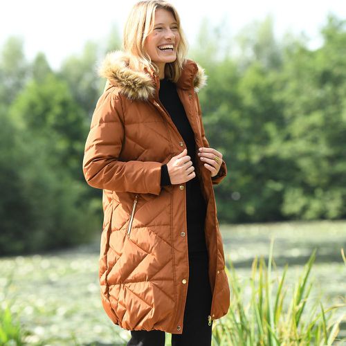 Long Padded Winter Jacket with Hood - Anne weyburn - Modalova