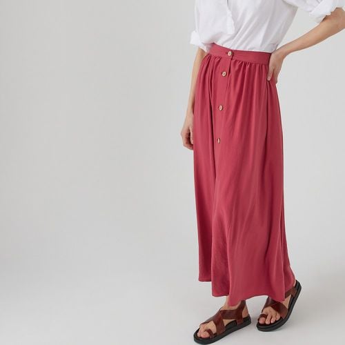 Buttoned Full Maxi Skirt - LA REDOUTE COLLECTIONS - Modalova