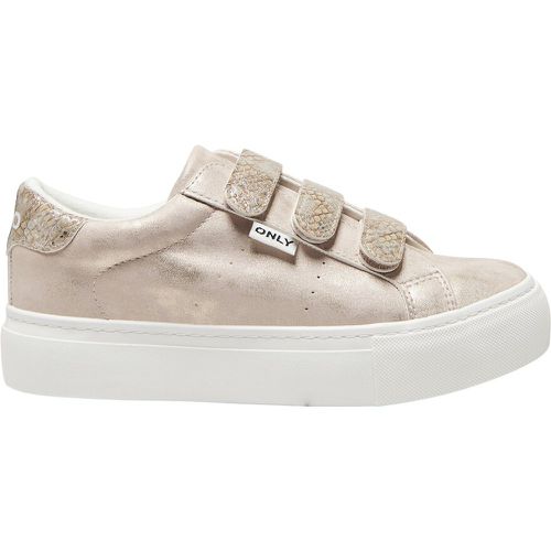 Donna Low Top Trainers with Touch 'n' Close Fastening - ONLY SHOES - Modalova