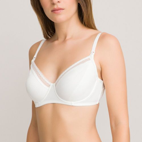 Non-underwired nursing bra, light pink, La Redoute Collections